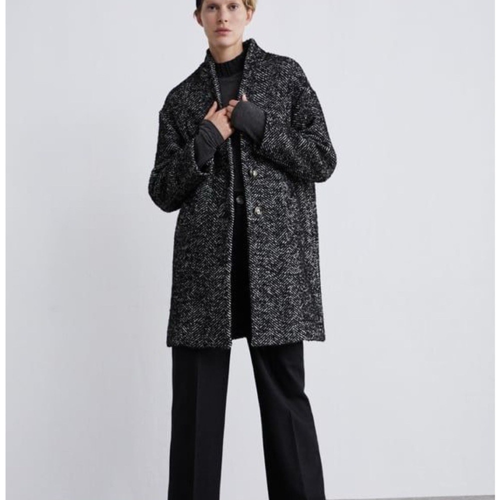Zara Wool Blend Coat